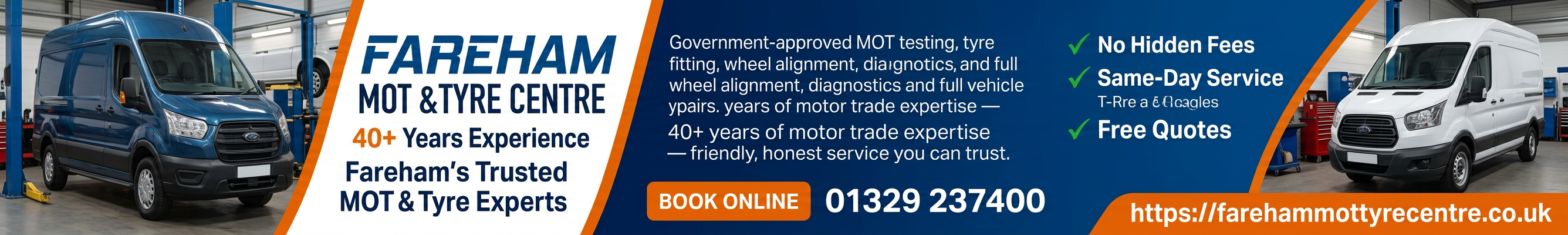 Fareham MOT Tyre Centre