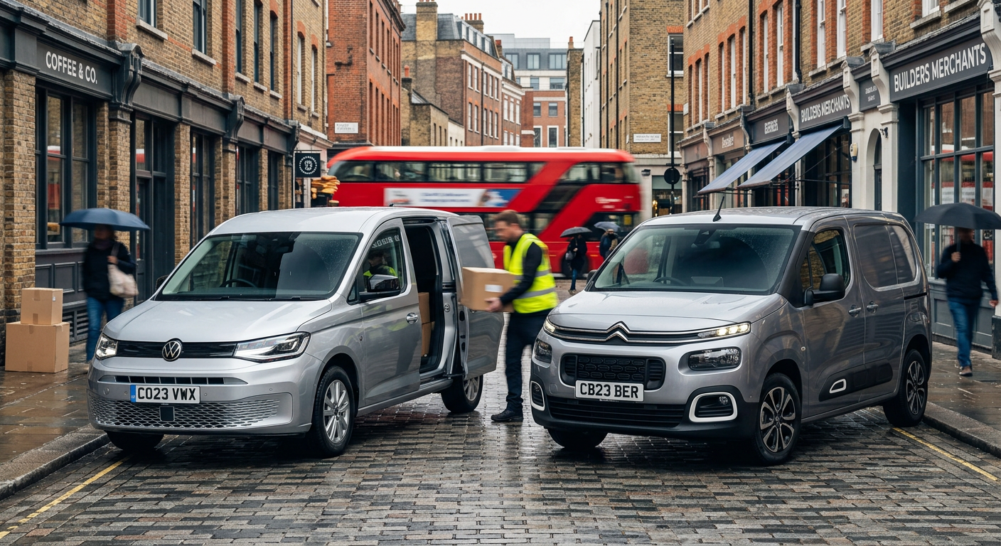 VW Caddy Cargo vs Citroen Berlingo: Premium Badge or Better Value?