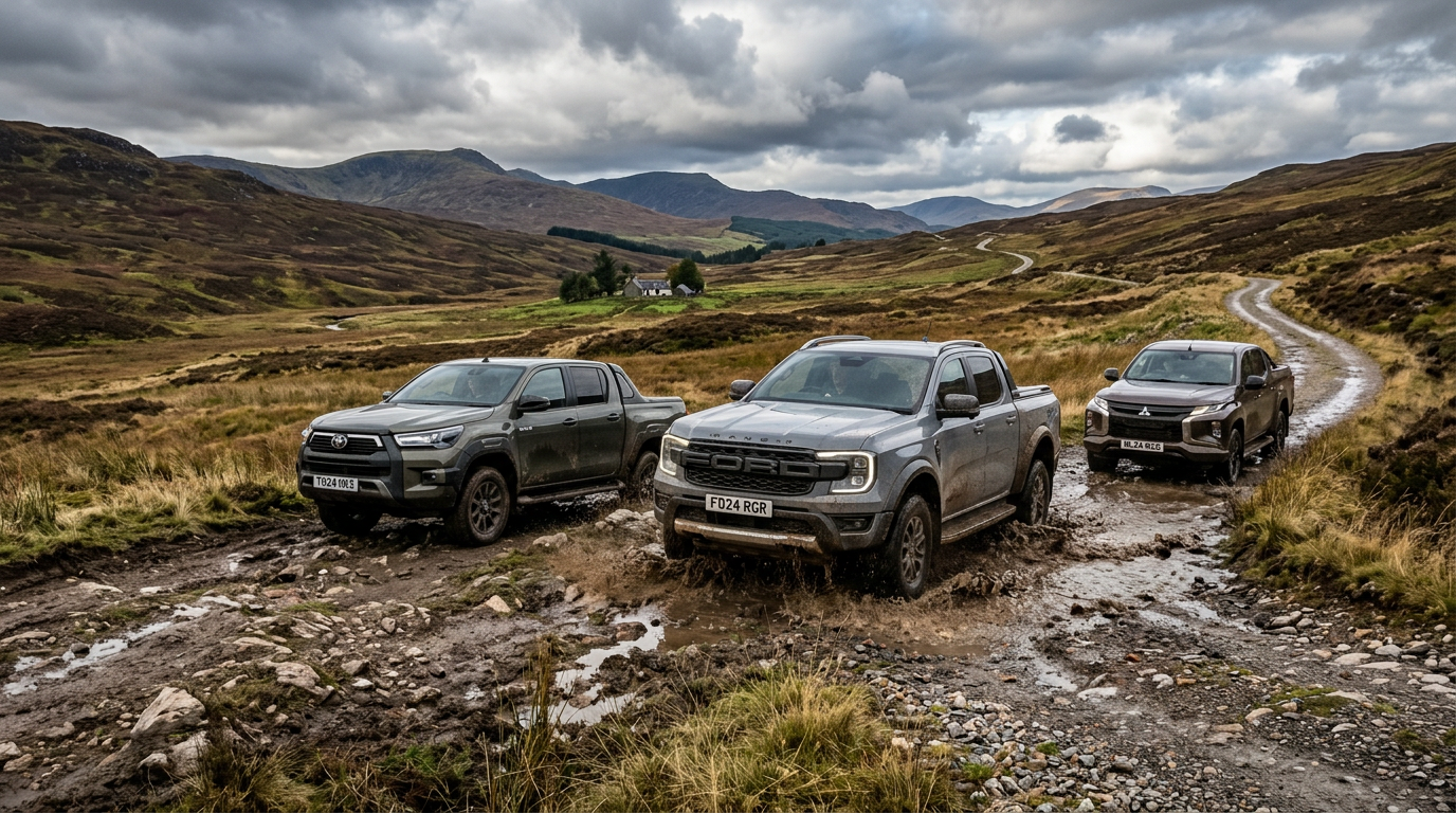 Ford Ranger vs Mitsubishi L200 vs Toyota Hilux: Pickup Battle — related article
